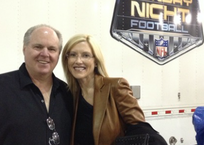 KATHRYN AND I ON OUR WAY TO A SUNDAY NIGHT FOOTBALL GAME! GREAT TIME.